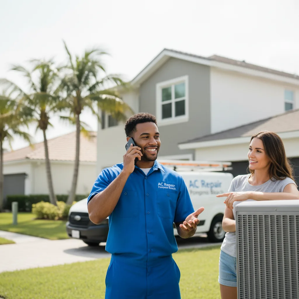 AC Repair Pompano Beach customer support in White Pigeon